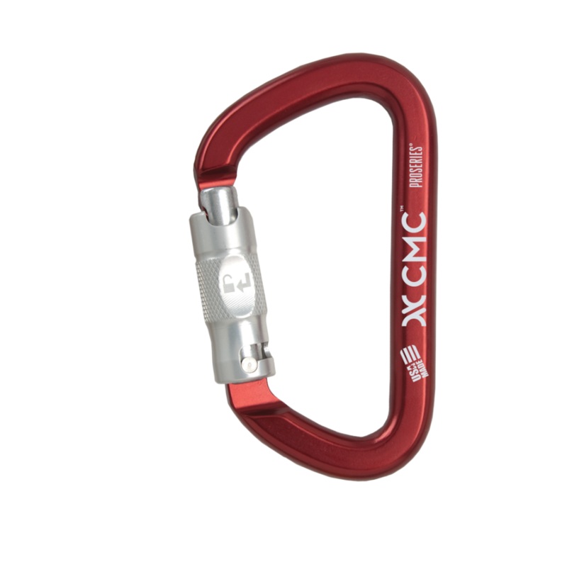 CMC Protech Aluminum Key-Lock; Auto-Lock, Red