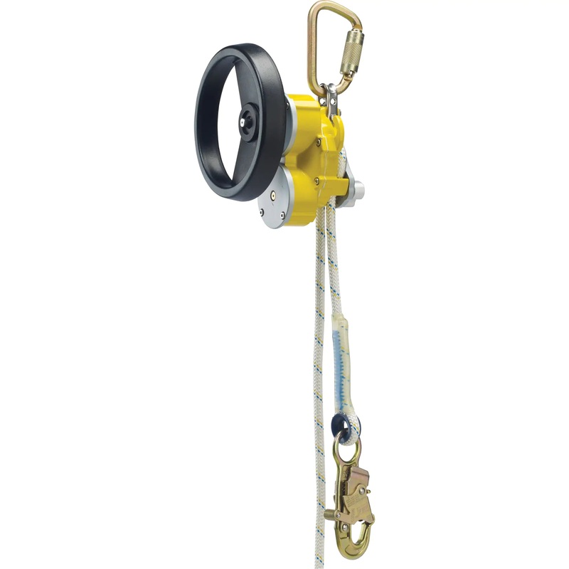 3M DBI SALA Fall Protection Rollgliss R550 Rescue and Descent Device, 100' L, Kernmantle Lifeline