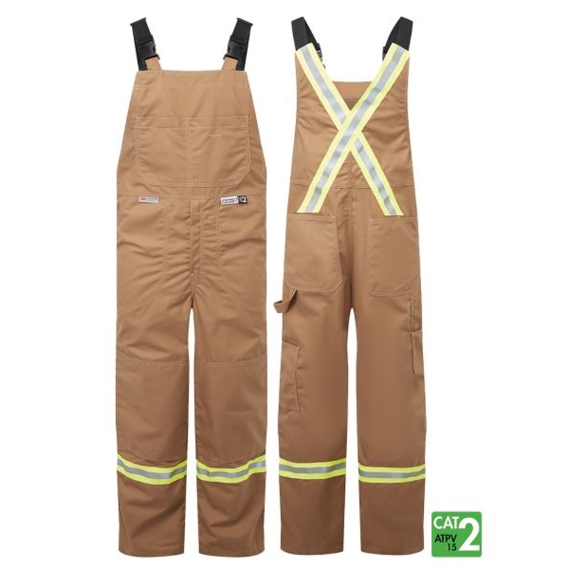 Avenger 9 oz Duck Bib Pants - Carmel Duck