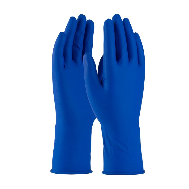 Ambi-Thix Medical Grade Disposable Latex Exam Glove, Powder Free with Fully Textured Grip - 13 Mil