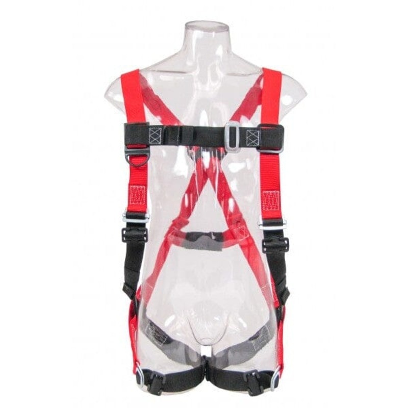 Bashlin Arc Flash Bucket Truck Harness W/ Quick Connect Buckles & Back Pad - Q662AAX