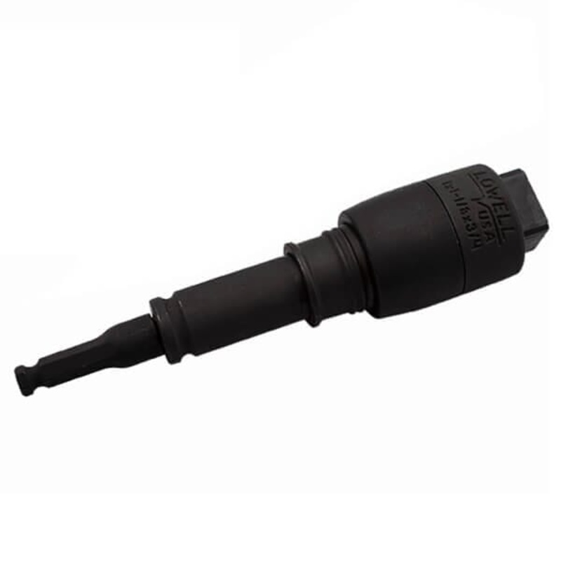Lowell Impact Single End Triple Square Socket Nut Runner - SETSIS