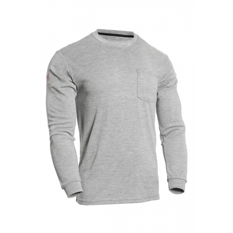 NSA DRIFIRE Power Dry T-Shirt FR Long Sleeve Mens Tee - TEE-PD-N/G