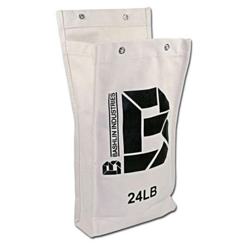 Bashlin 17" Bellowed Glove Bag - 24LB