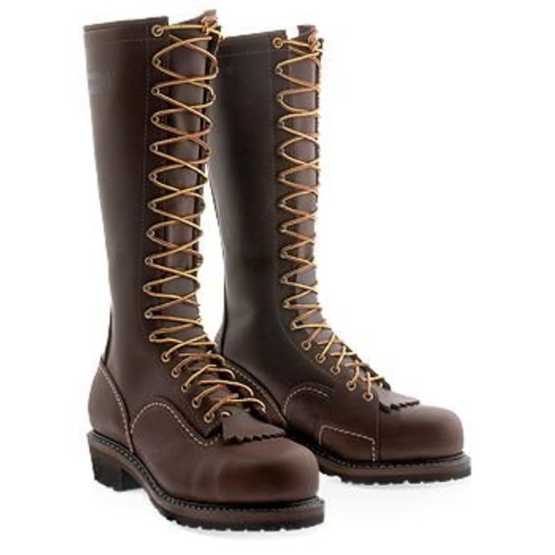 Wesco 16" Leather Waterproof Lineman Boot - EHBR5716-1270