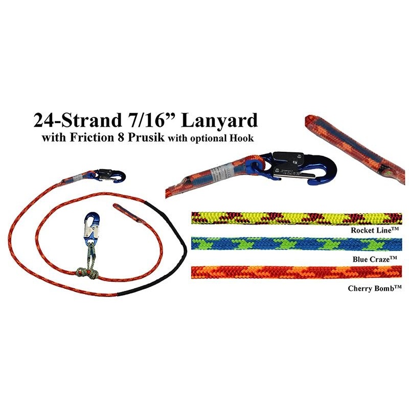 All Gear EZ Positioning Lanyard Rocketline Fall Protection Device