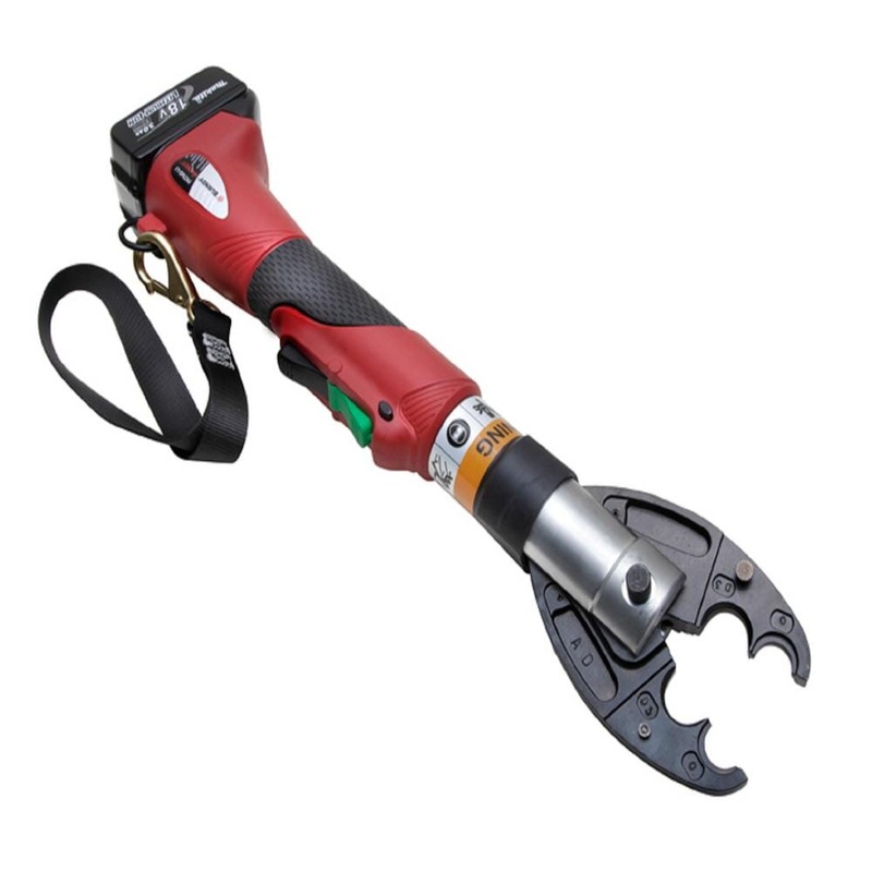 Burndy Patriot 6-Ton IN-LINE Battery Tool w/ Permanent BG & D3 Grooves - PATMD6LW