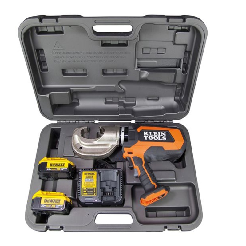 Klein Battery Operated 12 Ton Crimper Kit - BAT20-12T1651