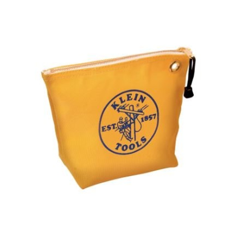 Klein Canvas Zipper Bag, Consumables, Yellow - 5539YEL
