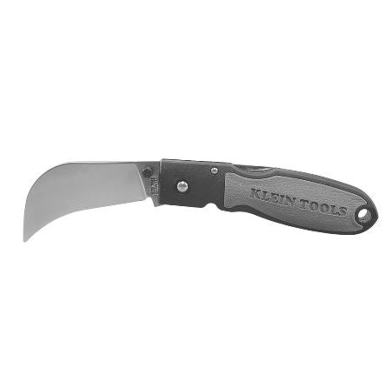 Klein Lockback Skinning Knife 2-5/8" Hawkbill Blade With Clip - 44005C