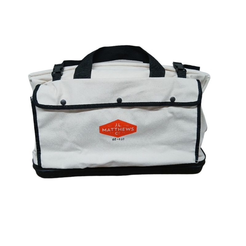 J.L. Matthews Canvas Tool Bag Big Mouth Tool Storage - 62-460