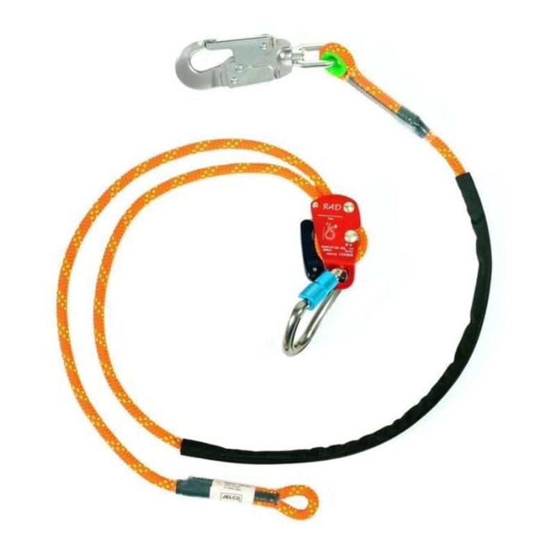 Jelco 8' RAD Adjustable Rope Safety Lanyard - 13851