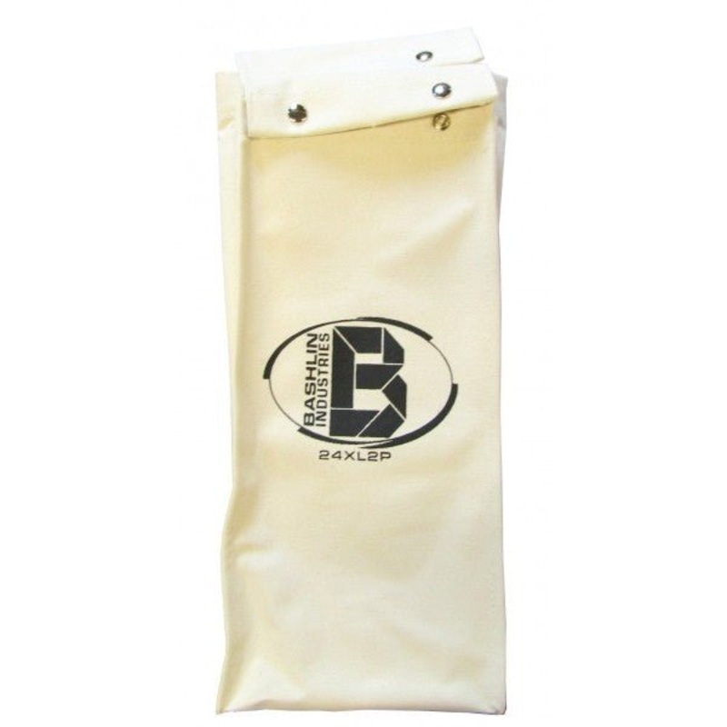Bashlin Glove Bag 2 Pocket Snap Button Closure Gloves Storage - 24XL2P