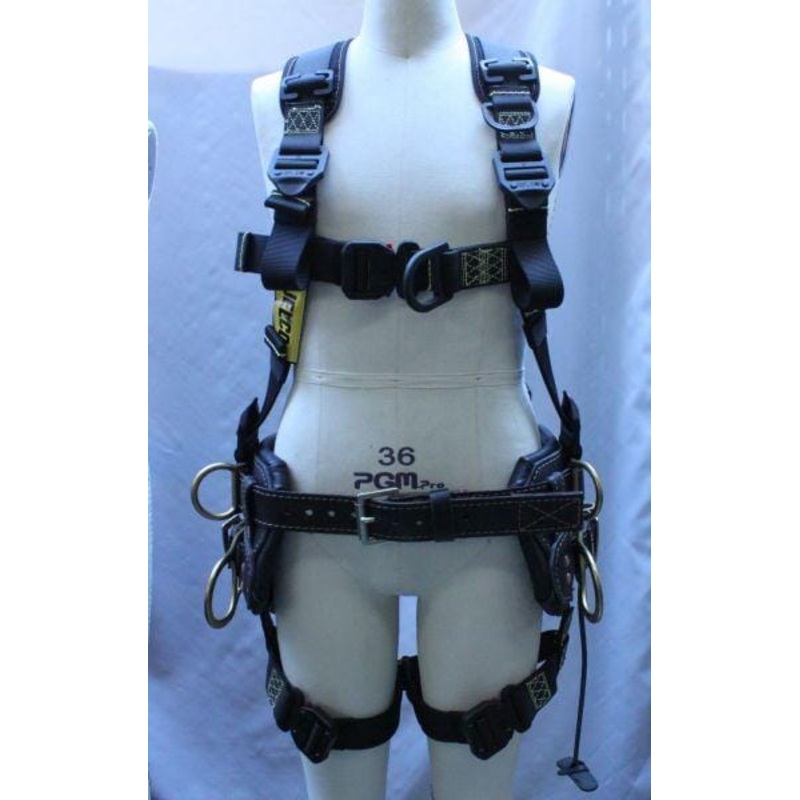 Jelco Tower Arc Flash Combo Harness with 4D Stacked Belt - 40441-40453
