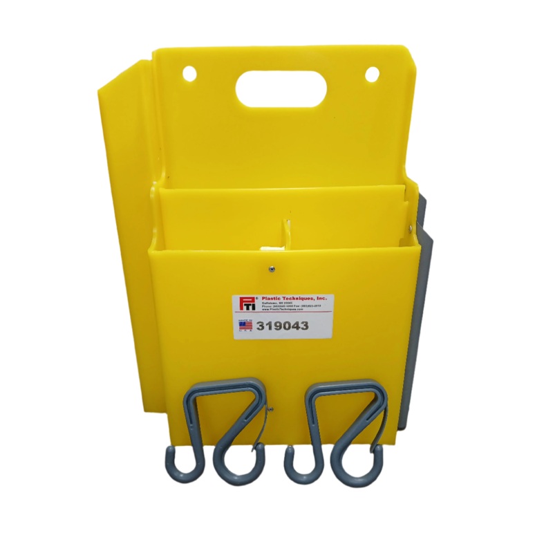 Plastic Technique Tool Holder W/4 Dividers & Stick Pocket - 319043