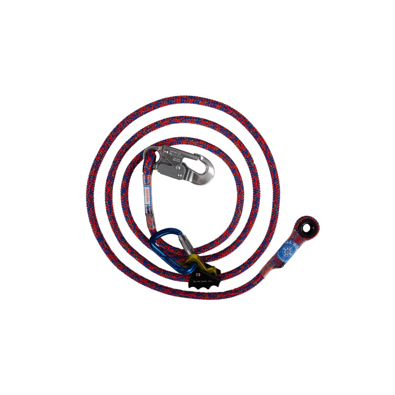 All Gear Positioning Lanyard With Safetylite Rope Grab - AGPL1610S-RG