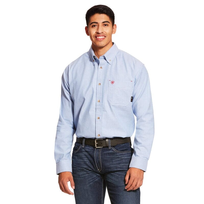 Ariat Mens FR Solid DuraStretch Work Shirt