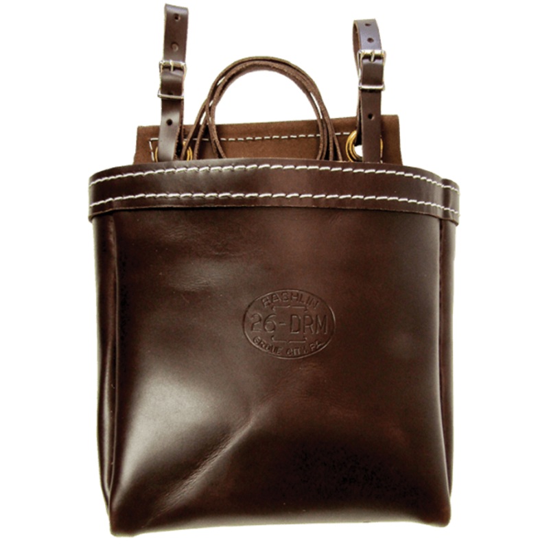 Bashlin Leather Bolt & Nut Bag W/Tool Holders - 26DRM