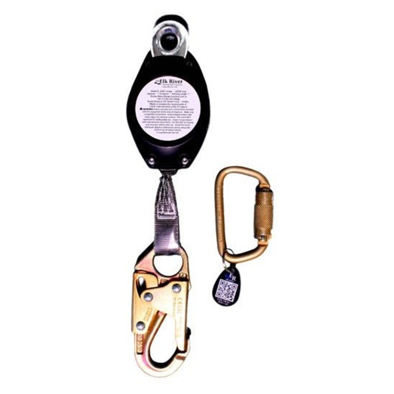 Elk River 7' Web Cable Retractable Climbing Carabiner - 22507