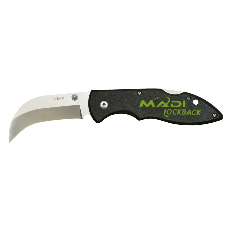 MADI Pointed Tip Linemen Knife Lockback Pocket Knife - LB-1P