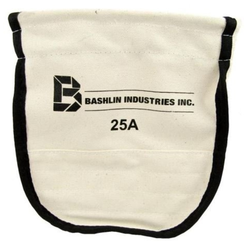 Bashlin Canvas Bolt Bag Durable Tool Bag with Snap Hook - 25A