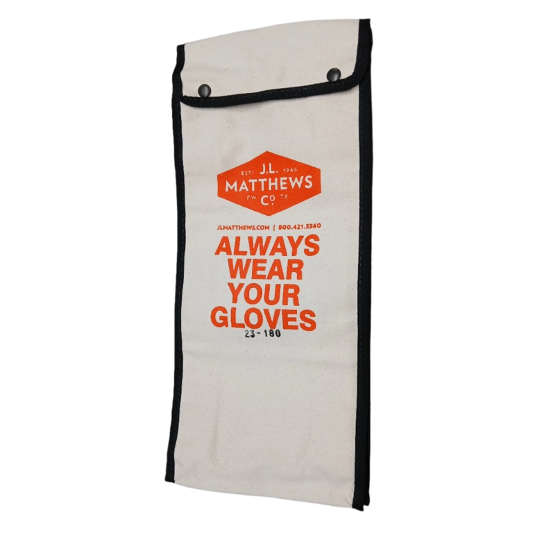J.L. Matthews 19" Canvas Glove Bag  - 23-180