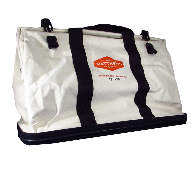 J.L. Matthews Big Mouth Canvas Tool Bag - 62-400