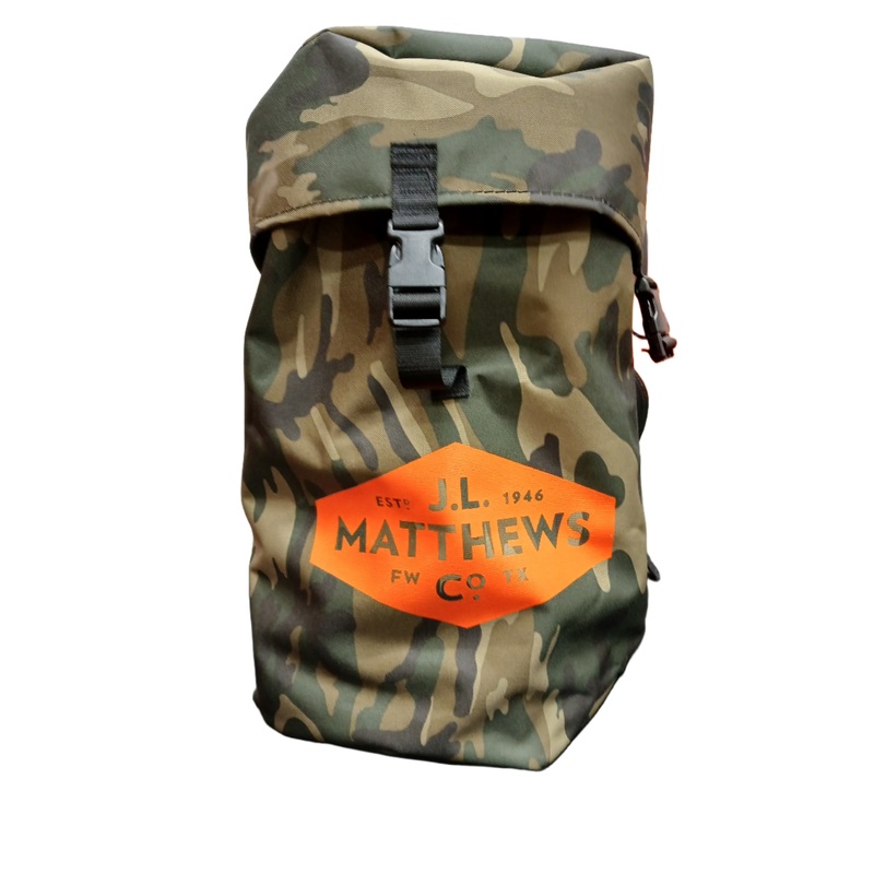 J.L. Matthews Camo Mini Back Pack Compact Storage Bag - 11BPM-C