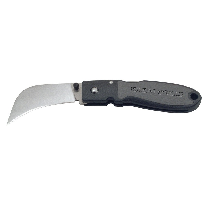 Klein Lightweight Lockback Skinning Knife 2-5/8'' Hawkbill Blade - 44005