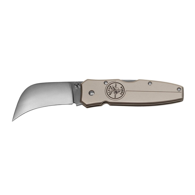 Klein Lightweight Lockback Skinning Knife 2-5/8'' Sheepfoot Blade - 44006