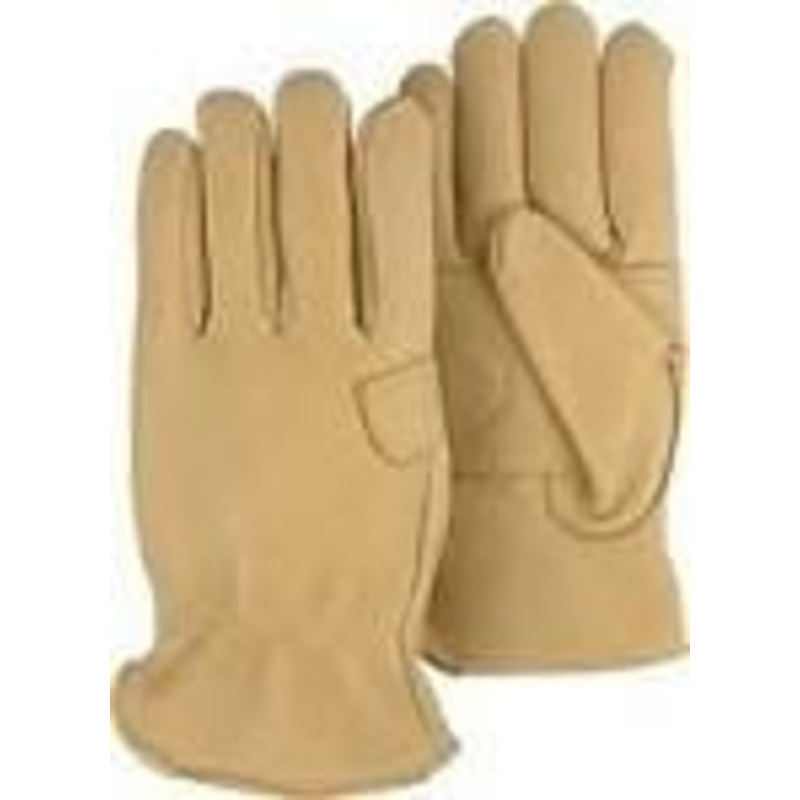 Majestic Drivers Glove A-Grade Elkskin Glove w/Double Palm - 1564