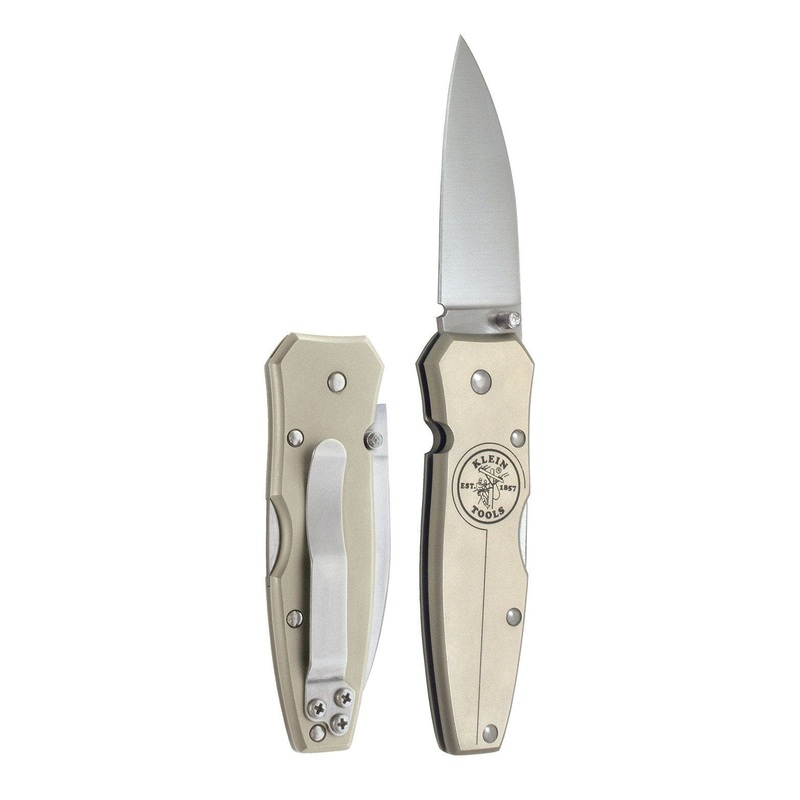 Klein Lightweight Lockback Knife 2-1/2'' Drop-Point Blade - 44001