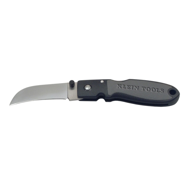 Klein Lightweight Lockback Skinning Knife 2-3/8'' Sheepfoot Blade - 44004