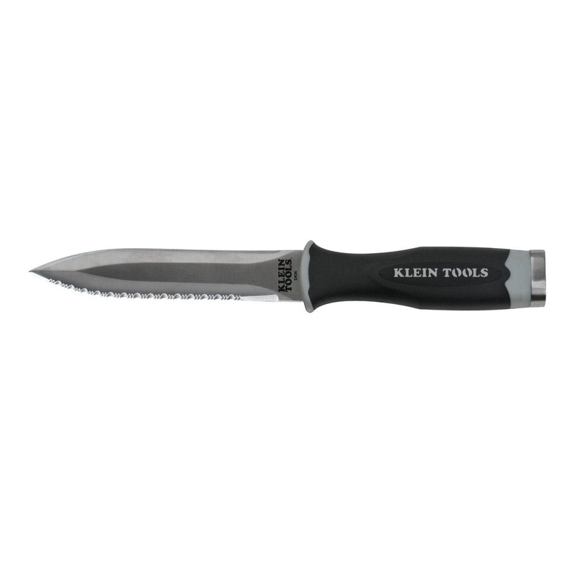 Klein Serrated Double-Edged Duct Knife w/Cushion-Grip - DK06