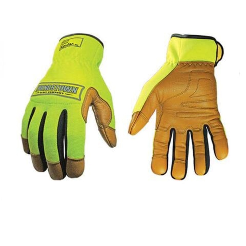 Youngstown Safety Lime Hybrid With Kevlar - 12-3190-10