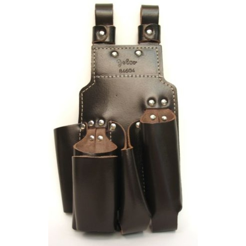 JELCO 5 Pocket Leather Tool Holster - 84604