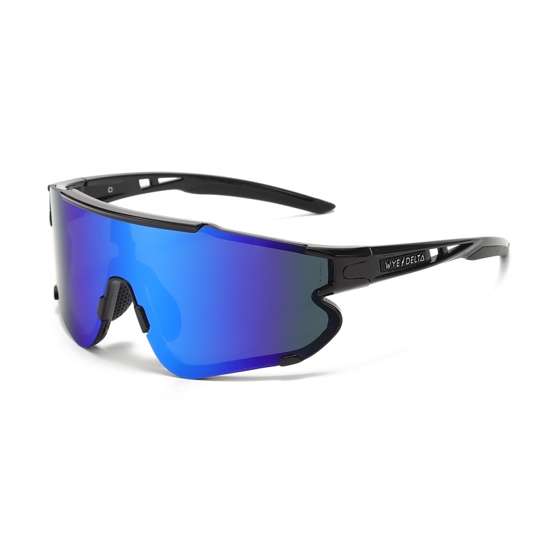 Wye Delta Z87+ HiViz Deep Blue Sunglasses Safety Sunshade