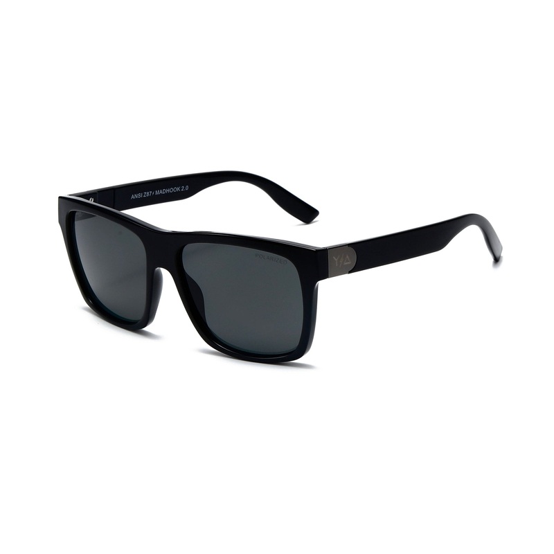 Wye Delta Z87 Madhook Sunglasses 2.0 LR Black Polarized Glasses