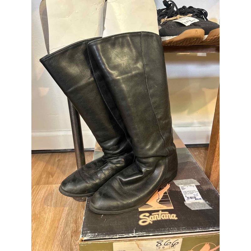 Shoe Size 8 Santana Black Boots