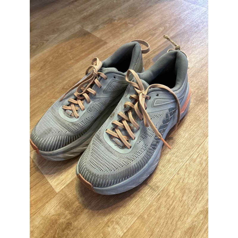 Shoe Size 9 Hoka Grey Running Shoes