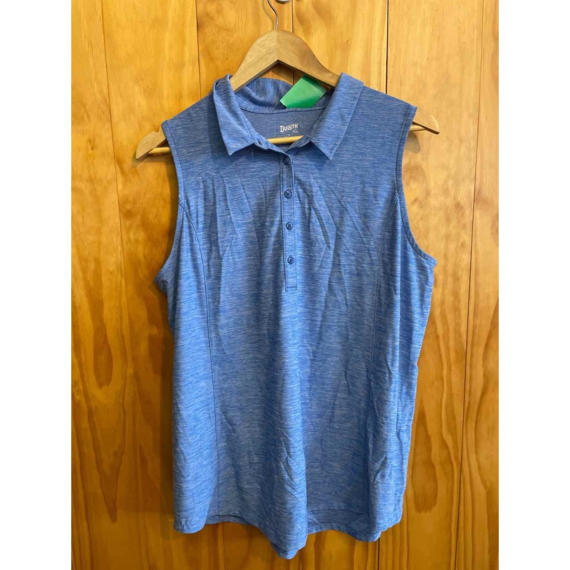 Size L Duluth Trading Blue Women's Tank Top