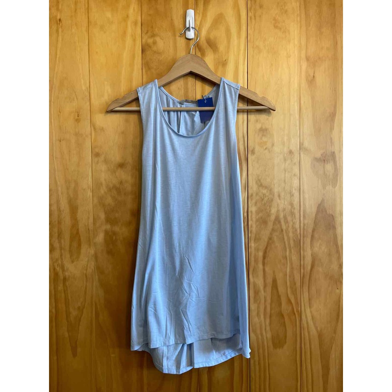 Size L Athleta Light Blue Women's Tank Top