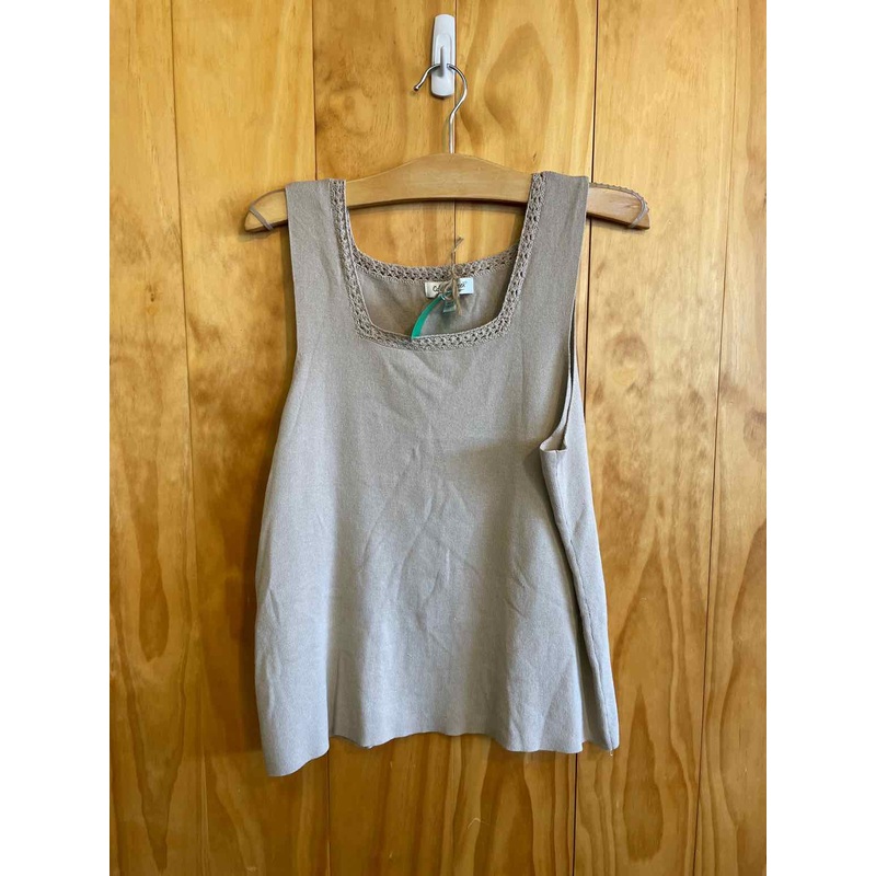 Size Medium Coldwater Creek Taupe Women's Tank Top