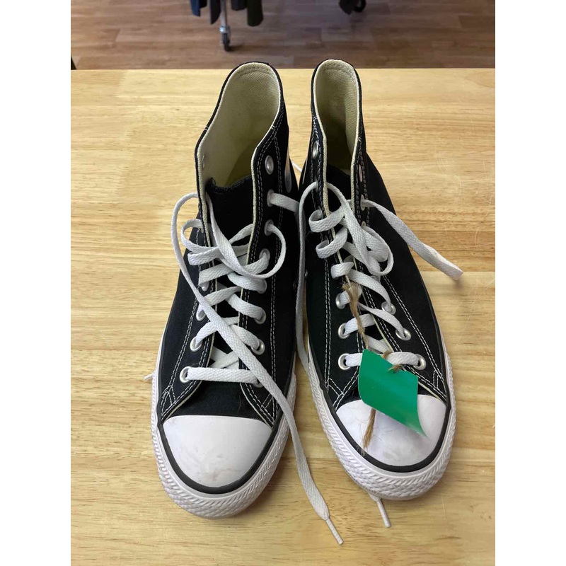 Unisex Shoe Size 10 Converse Black Casual Shoes