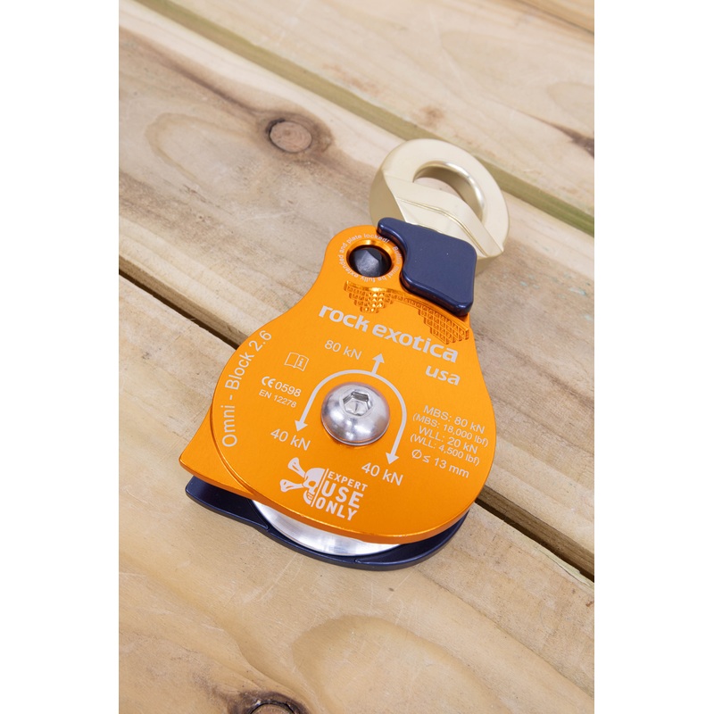 Rock Exotica - Omni Block 2.6 Single Pulley