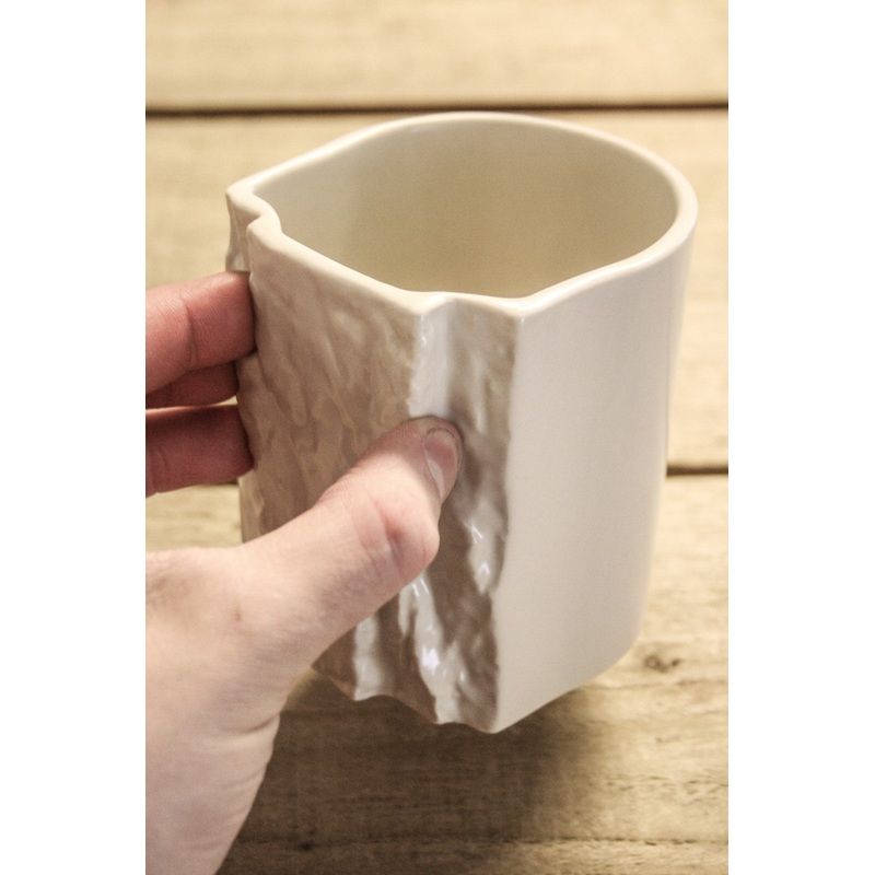 Pinch Hold Mug - Limited Bone China Edition