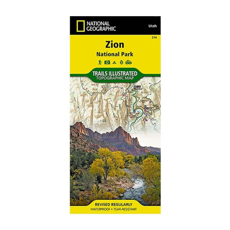Zion National Park #214 Topographic Map