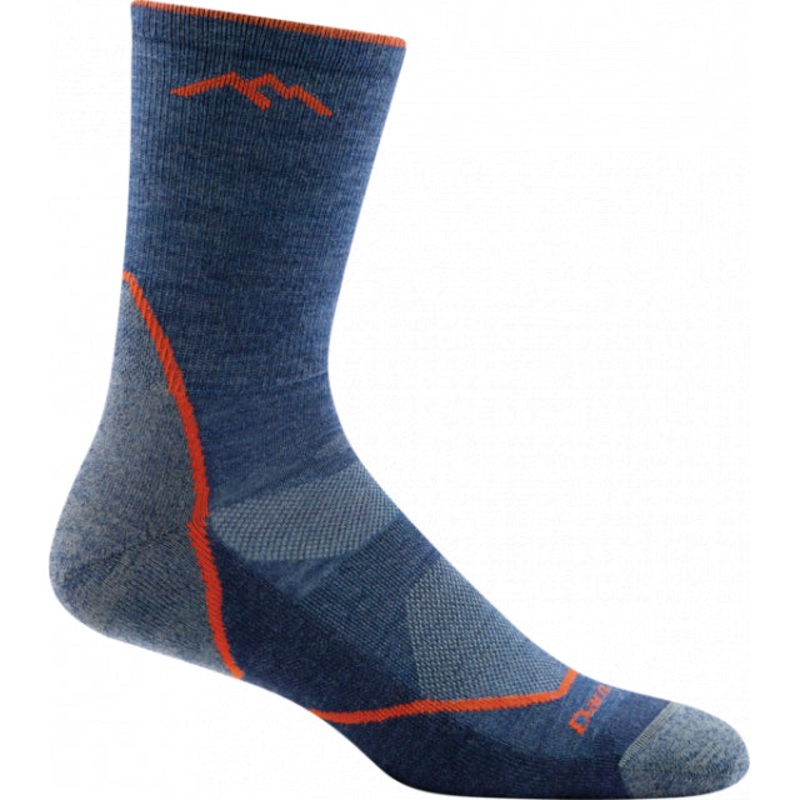 Mens Light Hiker Micro Crew Lightweight With Cushion