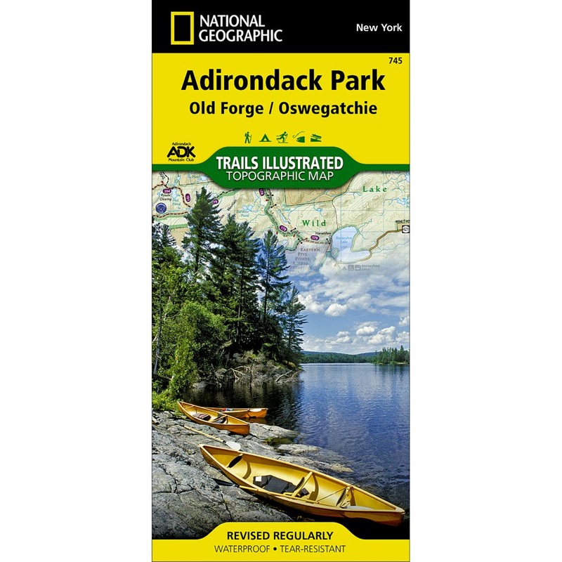 Nat Geo Map TI ADK Old Forge/Oswegatchie #745