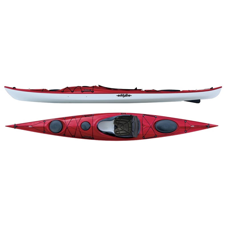 Eddyline Sitka LT 14'6" Touring Kayak | Red Pearl